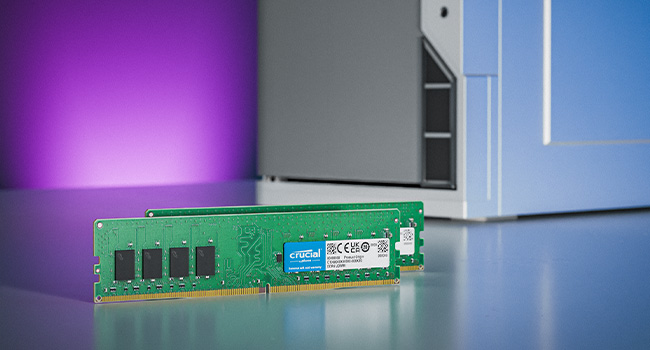 DRAM de bureau Crucial DDR4