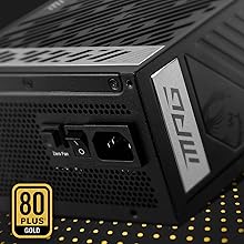 MPG A1000G PCIE5 80+ gold