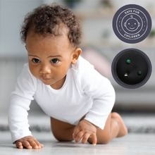 Multiprise interrupteur protection 8 prises terre française type E câble 2.15 m pour intérieur noir