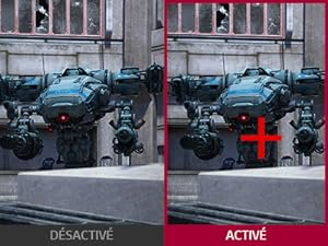 image de gauche sans le crosshair et avec à droite