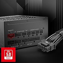 MPG A1000G PCIE5 gpu supported